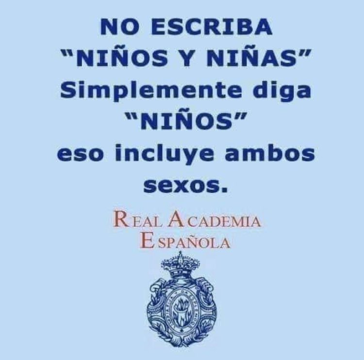No es tan difícil. Es cosa de botar al basurero la CULTURA WOKE y volver a hablar correctamente el español .