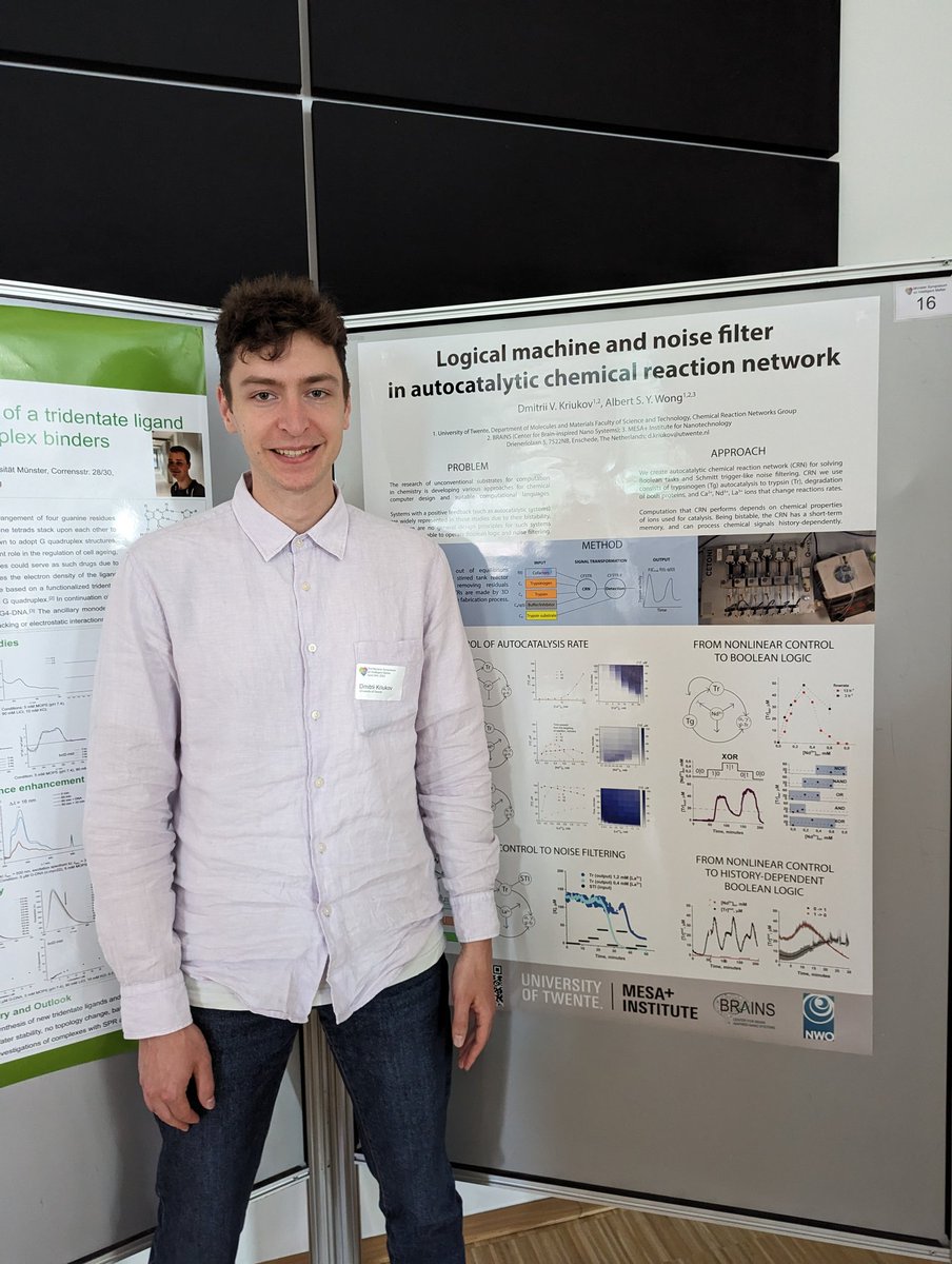 Dmitrii Kriukov (@dvkriukov) on Twitter photo The Intelligent Matter 2023 conference was fun! Thanks to <a href="/rafalklajn/">Rafal Klajn</a> and <a href="/SHechtlab/">Stefan Hecht</a> for inspiring lectures. The Intelligent Matter 2023 conference was fun! Thanks to <a href="/rafalklajn/">Rafal Klajn</a> and <a href="/SHechtlab/">Stefan Hecht</a> for inspiring lectures.