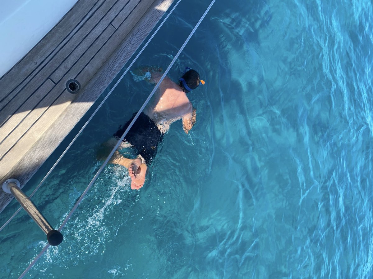 Checking the anchor #sailing #france #laciotat
