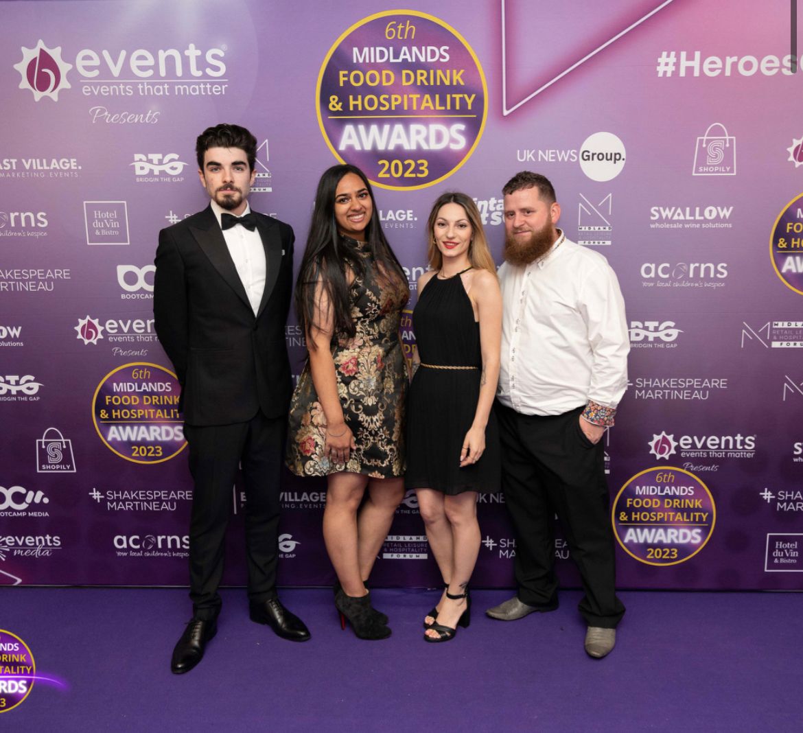 The team had a great evening at the <a href="/mfdhawards/">MFDH Awards</a> on Monday, where Chapter was a finalist. Congratulations to all the winners 🎉 #Birmingham