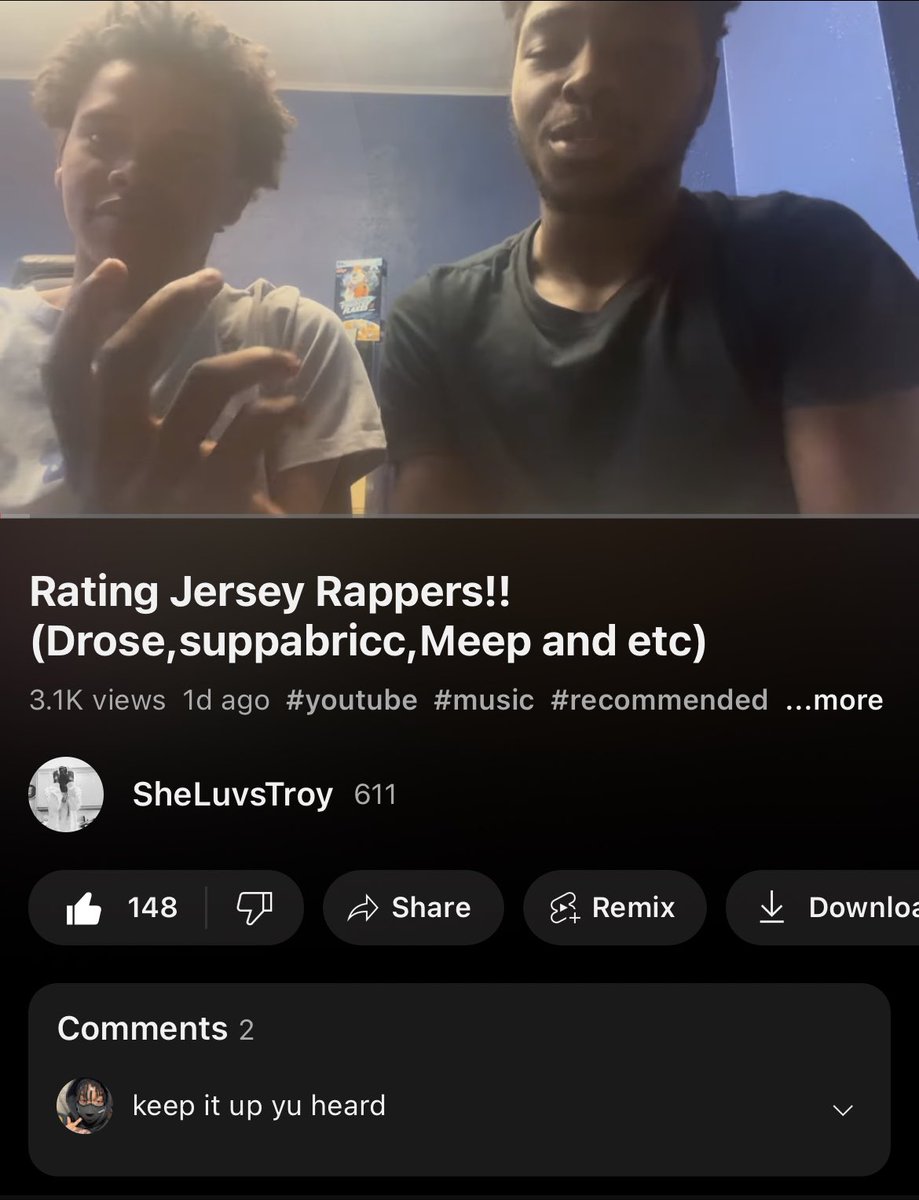 Troytuff's tweet photo. Get this vid to 4k? #YouTubers #rapper #Jersey #rating #reaction #music #Twitter #YouTubeMusic #youtubechannel #drose #bbgsteppa #jerseydrill #newark #atlanticcity #bronx #Youtuber https://t.co/h4RpM0A2Lk
