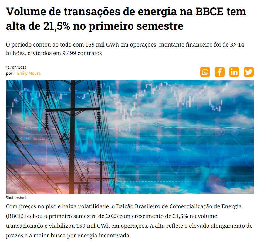 PortalSolar_Br's tweet image. 👉 Acesse a reportagem completa no site do Portal Solar!

#Transiçãoenergética #BBCE #Energia #Sustentabilidade