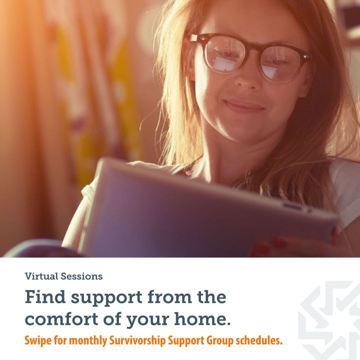 CommHospAnd's tweet image. Brought to you in partnership with Cancer Support Community, our virtual support sessions allow you to safely access the support you need from the comfort of your home. To attend, call 317-257-1505 for a brief interview, and then you will receive a virtual link for the group.