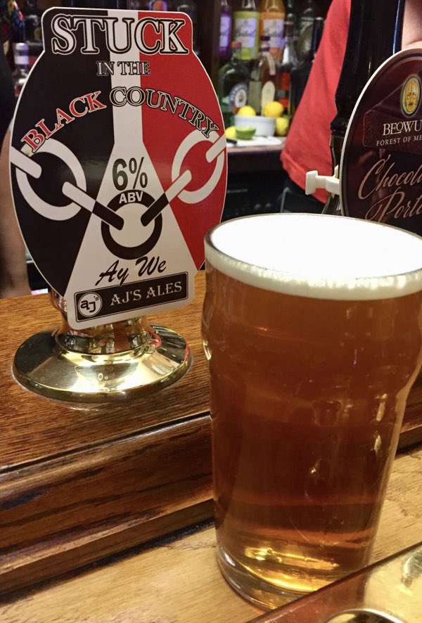 Happy #BlackCountryDay All 👍🍻 STUCK IN THE BLACKCOUNTRY-6% golden ale🍻🍻🍻
