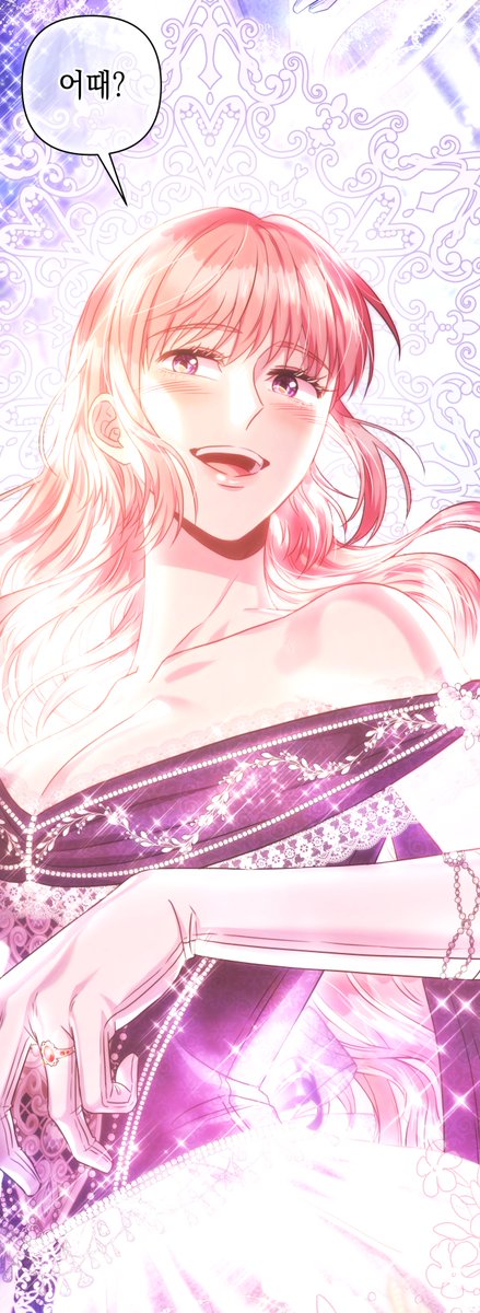 「아무튼 로판 맞습니다 77화  이번화는 간만에반짝반짝합니다!  코미코- 」|월헤트/WOLHETのイラスト