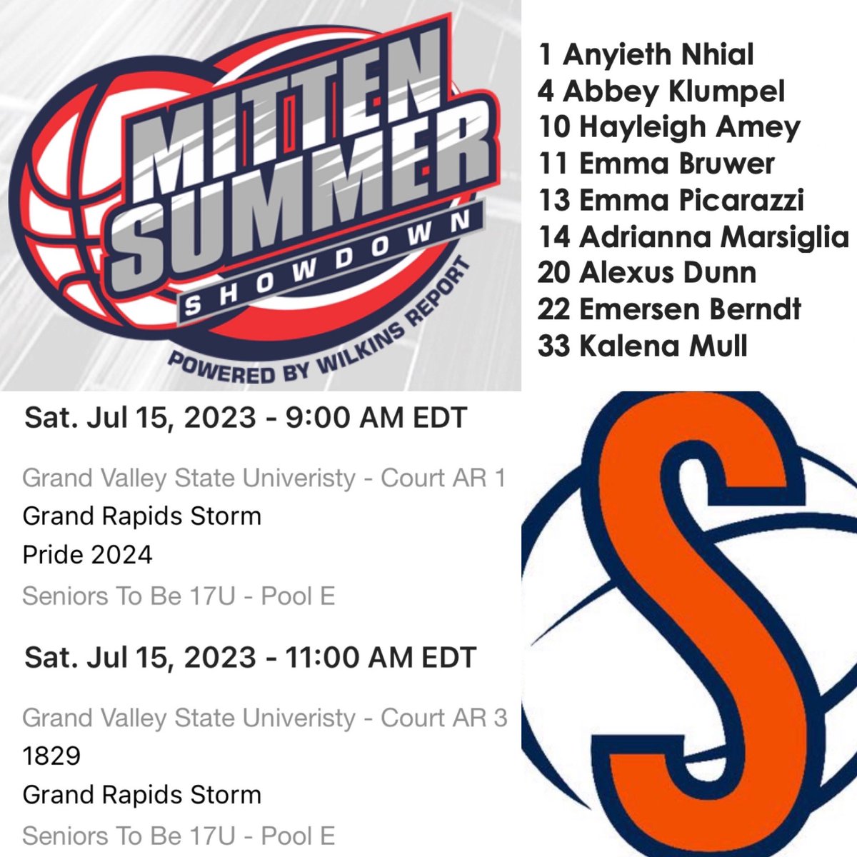 hayleighamey's tweet photo. we are playing close to home for the last time this weekend at Grand Valley State University! @grstormbb @LBInsider @PGHMichigan @PrepGirlsHoops @BruwerEmma @EmmaPicarazzi @Adrianna2480 @BerndtEmersen @AlexusDunn2024 @anyiethnhial12 @KalenaMull @NPCGirlsbball @LBIPremierBB https://t.co/0savCYjPcv