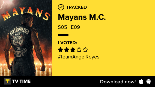 dubDUBgee's tweet photo. I've just watched episode S05 | E09 of Mayans M.C.! https://t.co/ggE1ZTBe9X #tvtime https://t.co/7WHjxdLjCU