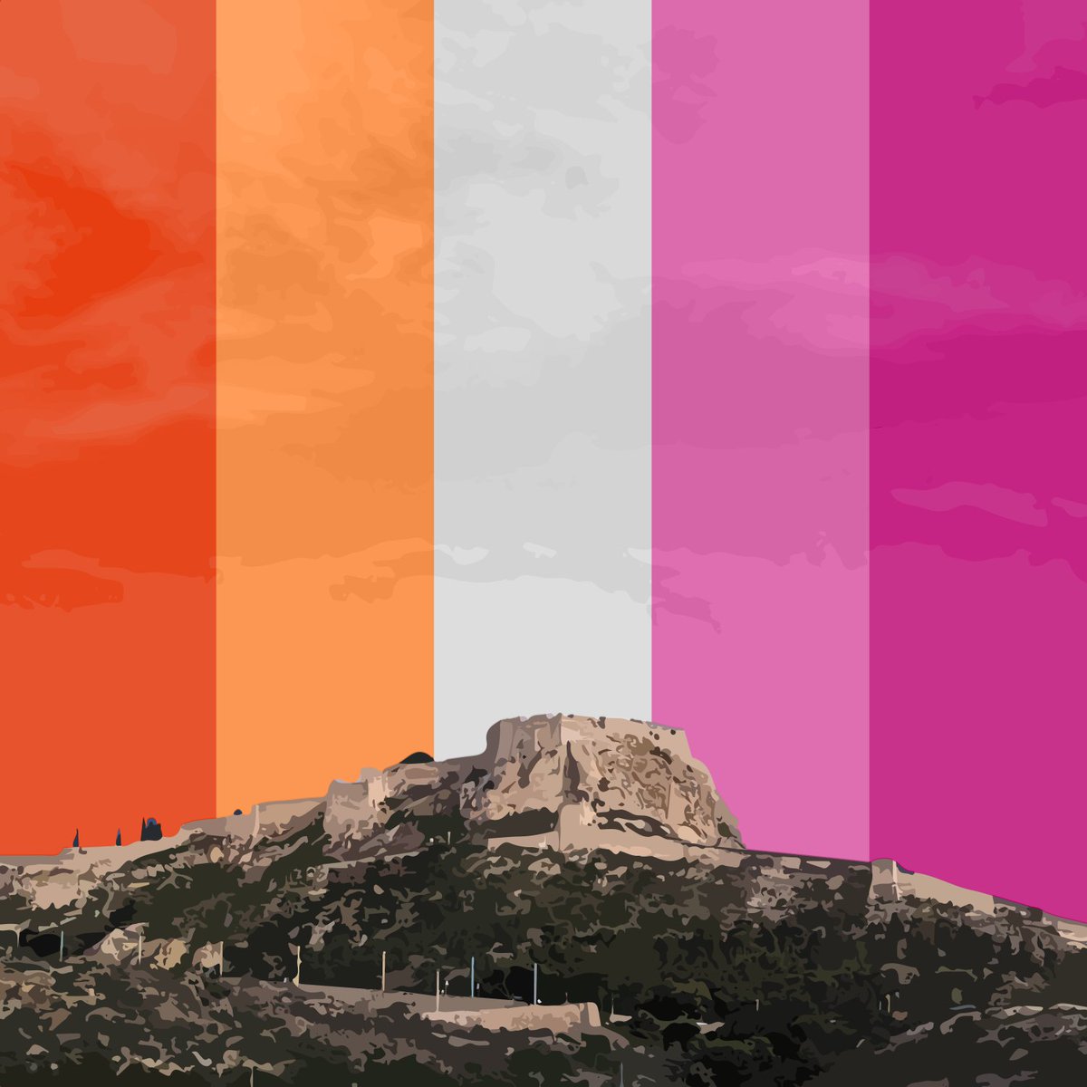 Airosadri's tweet image. Ací teniu un xicotet regal:
Alacant Pride Flags 🏳️‍🌈✨
#OrgullAlacant

(1/2)