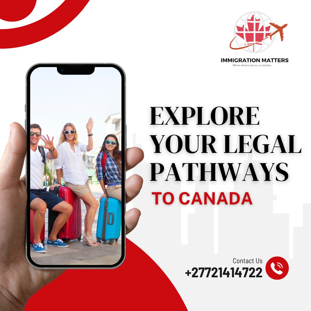 immigration8211's tweet image. We are ready to help you explore your legal pathways to Canada - Our team of experts can help you find the right path for your needs. We have been assisting clients in finding their way!

DM for enquiries!
immigrationmatters.co.za

#knowyouroptions #canadaimmigrationprograms