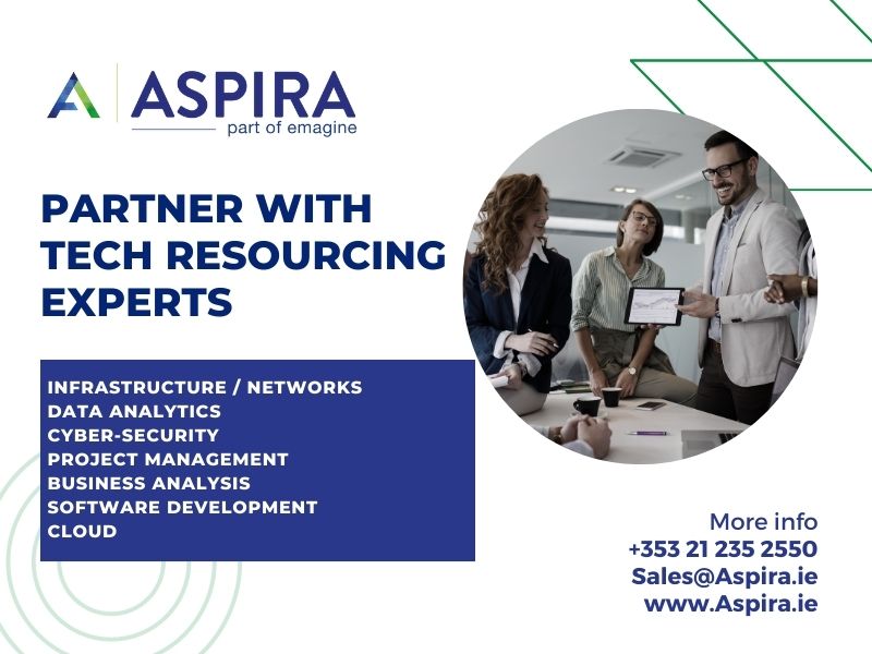 Don't settle for mediocre. Our technology recruitment experts connect you with top-tier tech professionals who will drive innovation and propel your business forward. Experience the difference of a highly skilled and motivated team aspira.ie/technology-res…