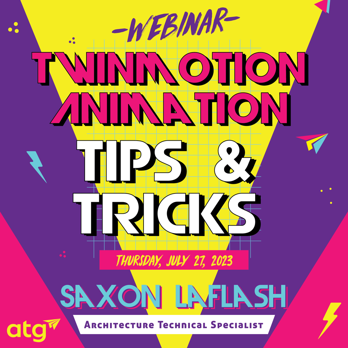 🔺Level up your architectural visualizations, enhance your skills and impress clients with stunning animations using Twinmotion.⚡Join us as we implement animations into designs and breathe life into architectural projects. 

REGISTER | hubs.li/Q01XlyfR0