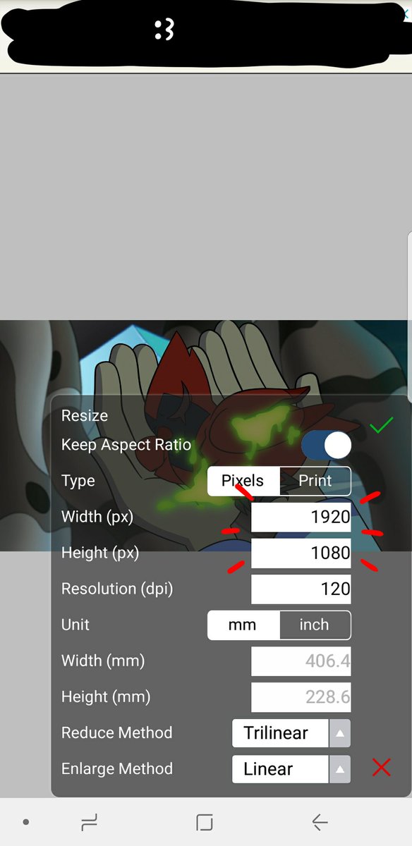 LinaTheWeirdooo's tweet image. First, import your photo. It must have an aspect ratio of 16:9 and be 1080p. If it's not 1080p, change it by doing this (2/7)