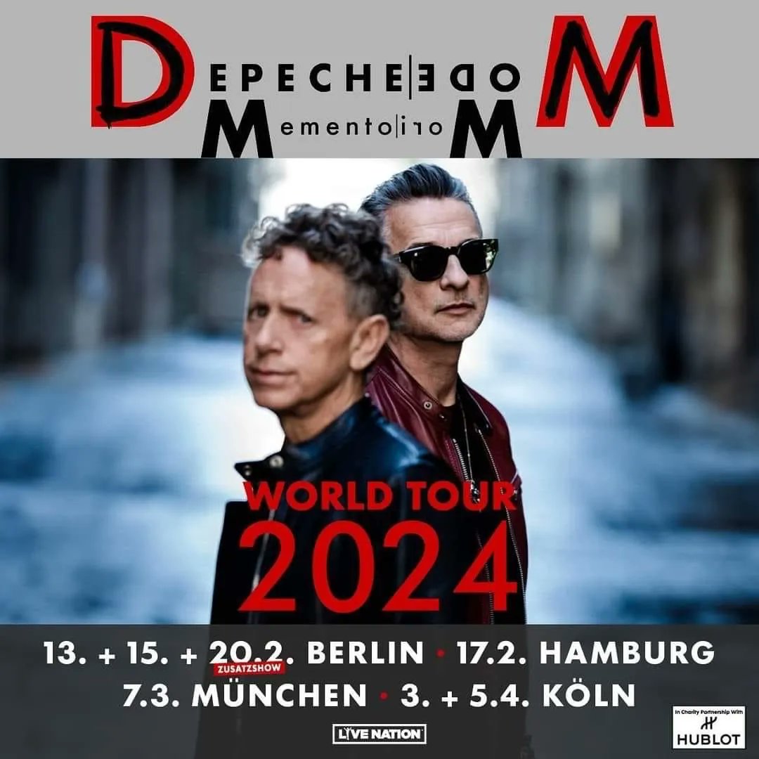 PersonalMode's tweet image. Une 3eme date ajoutée pour Berlin 👌🏼 #DepecheMode #MementoMoriTour #Berlin
