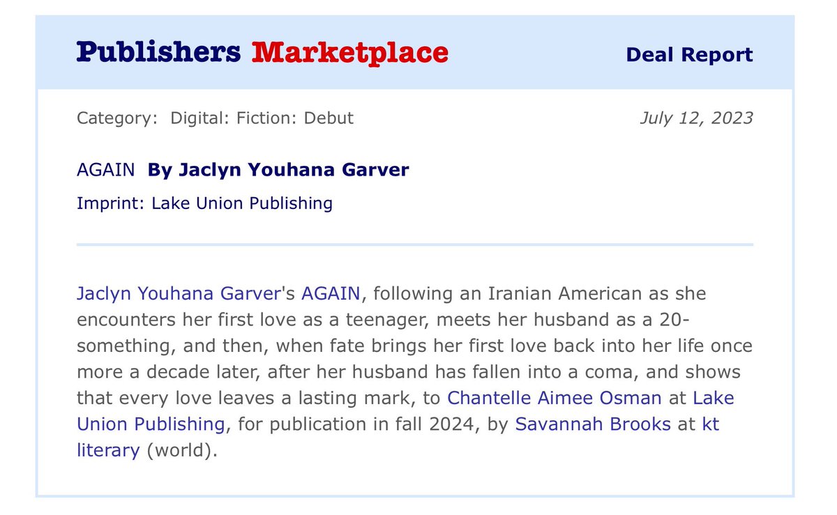 I’m not half bad at keeping secrets … but omg is it hard to keep joy to myself. Not screeching this to All The People was maybe the toughest part of this whole process but holy cow it’s Publishers Marketplace official so I can shout that I have a book deal!!!! 💃🏽💃🏽💃🏽