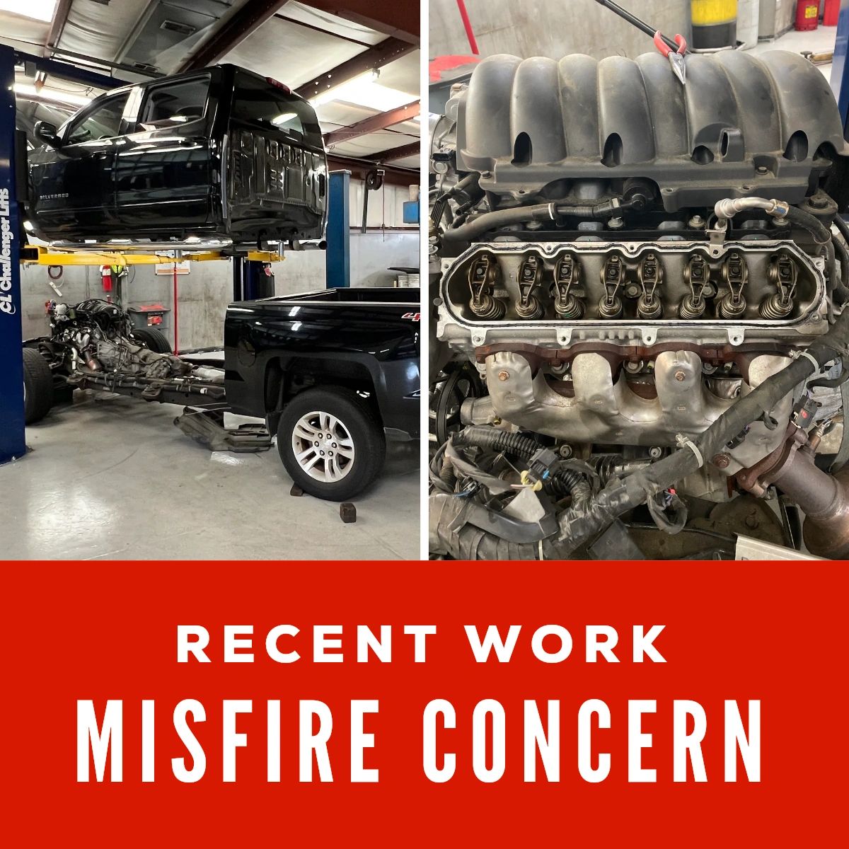 Recently, a large job came into the shop with a misfire concern. The rocker arm to the right (rocker arm #7) is inoperable and failing to push down the valve. We can handle even the toughest jobs! Learn more by visiting carycarcare.com. #CaryCarCare #CaryNC