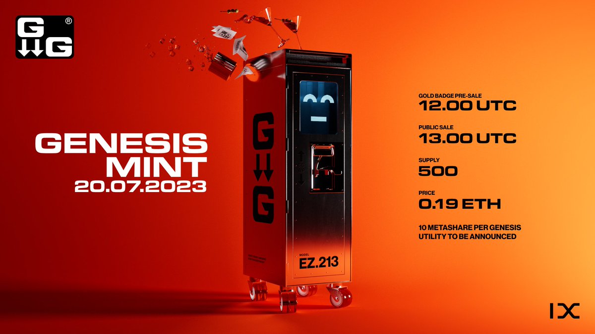 Planetix0's tweet photo. ๐ฃ Coming ๐ ๐ Brace yourself as Gravity Grade, the second most powerful in-game corporation, launches its highly coveted Genesis Mint next week. ๐ฅ
For more details on how you can seize one of these rare gems๐๐
https://t.co/HOlJTaWdUr
#GravityGrade #NFTMint $IXT https://t.co/9tUUVvUJuF