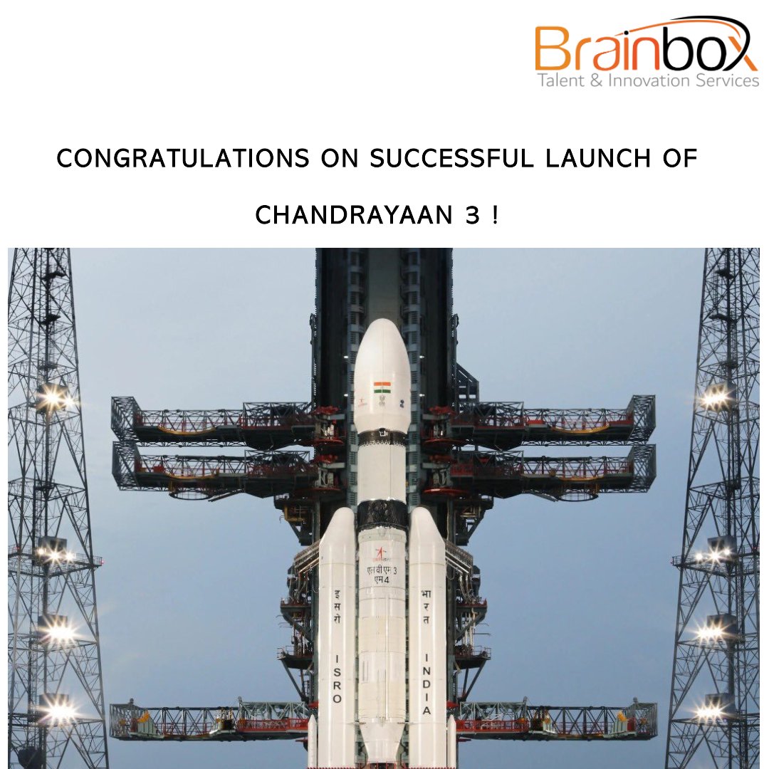 BrainboxBv's tweet photo. We are thrilled to extend our warmest congratulations on the successful launch of Chandrayaan 3, India's remarkable lunar mission. This momentous achievement marks another significant milestone in India's pursuit of scientific excellence and space exploration.
#Chandrayaan3 https://t.co/DBd4u4hlnh