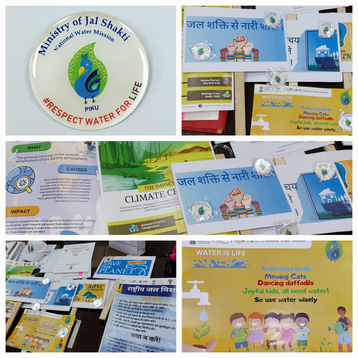 nwmgoi's tweet photo. Coming Soon 🔜
Team NWM in @DmBharatpur for interacting with the young and old on changing mindset that water is not an infinite limitless source . Save it for you , save it for your future ! #WaterConservation
#Outreachactivity
#People4WaterPeople4Planet https://t.co/PHdOu365m9