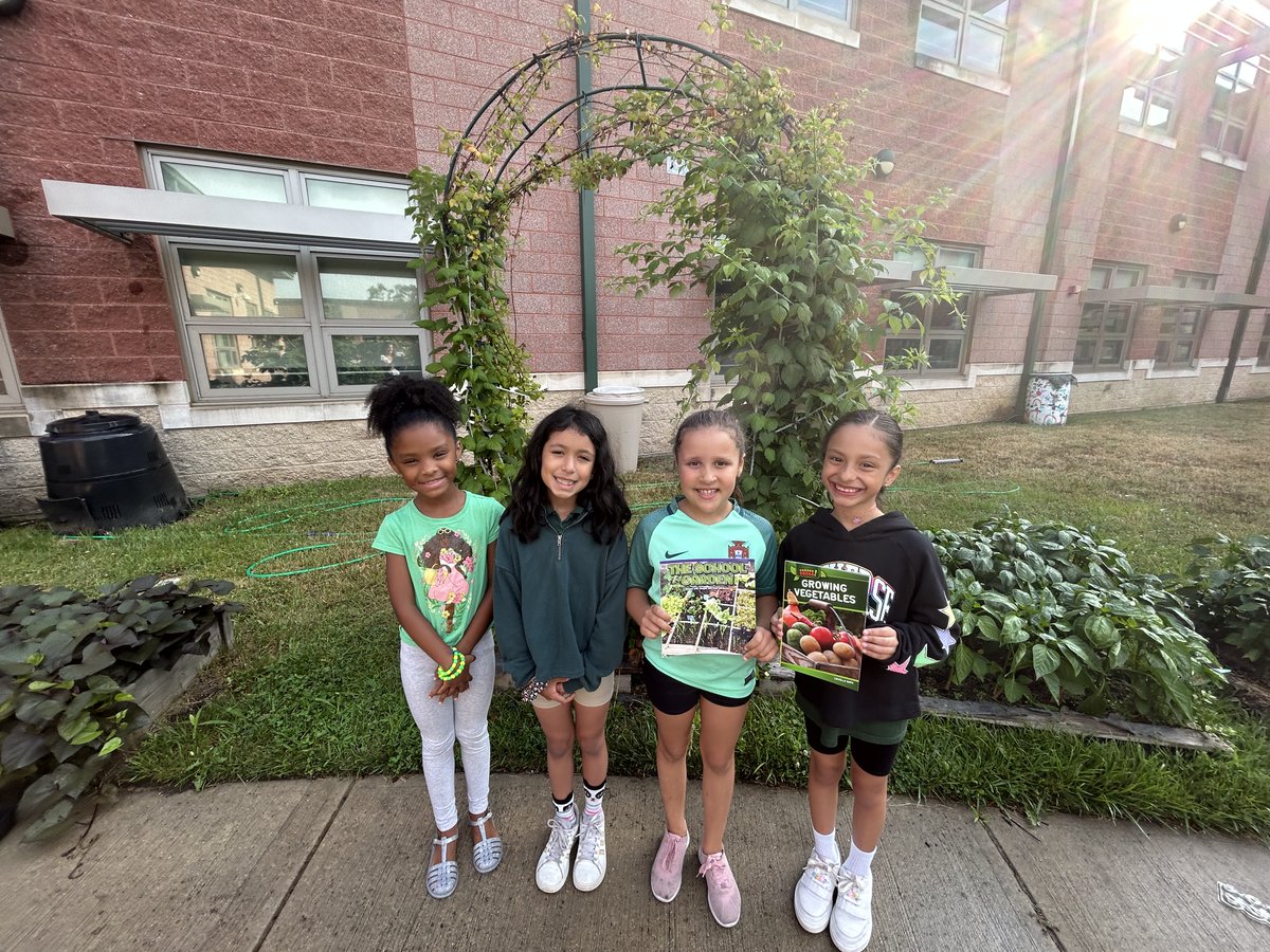GLC Student Green Team checking on our school's garden in our courtyard! 🥬🥦🍅🥕👩🏻‍🍳🌱 <a href="/lasweet16/">Lauren Sweet</a> <a href="/csmerer/">C Martin</a> <a href="/LBpublicschools/">Long Branch Public Schools</a> @ms_shaughnessy <a href="/SJ_Schools/">Sustainable Jersey for Schools</a> <a href="/greenschoolsorg/">Project GreenSchools</a> <a href="/anjeeorg/">Alliance for NJ Environmental Education</a> <a href="/EnvSusTCNJ/">Lauren Madden</a> <a href="/lbpsdei/">LBPS: Office of DEI</a> <a href="/emuscillo/">Elizabeth Muscillo</a> <a href="/LB_STEAM/">GLC Summer Camp 2024</a>