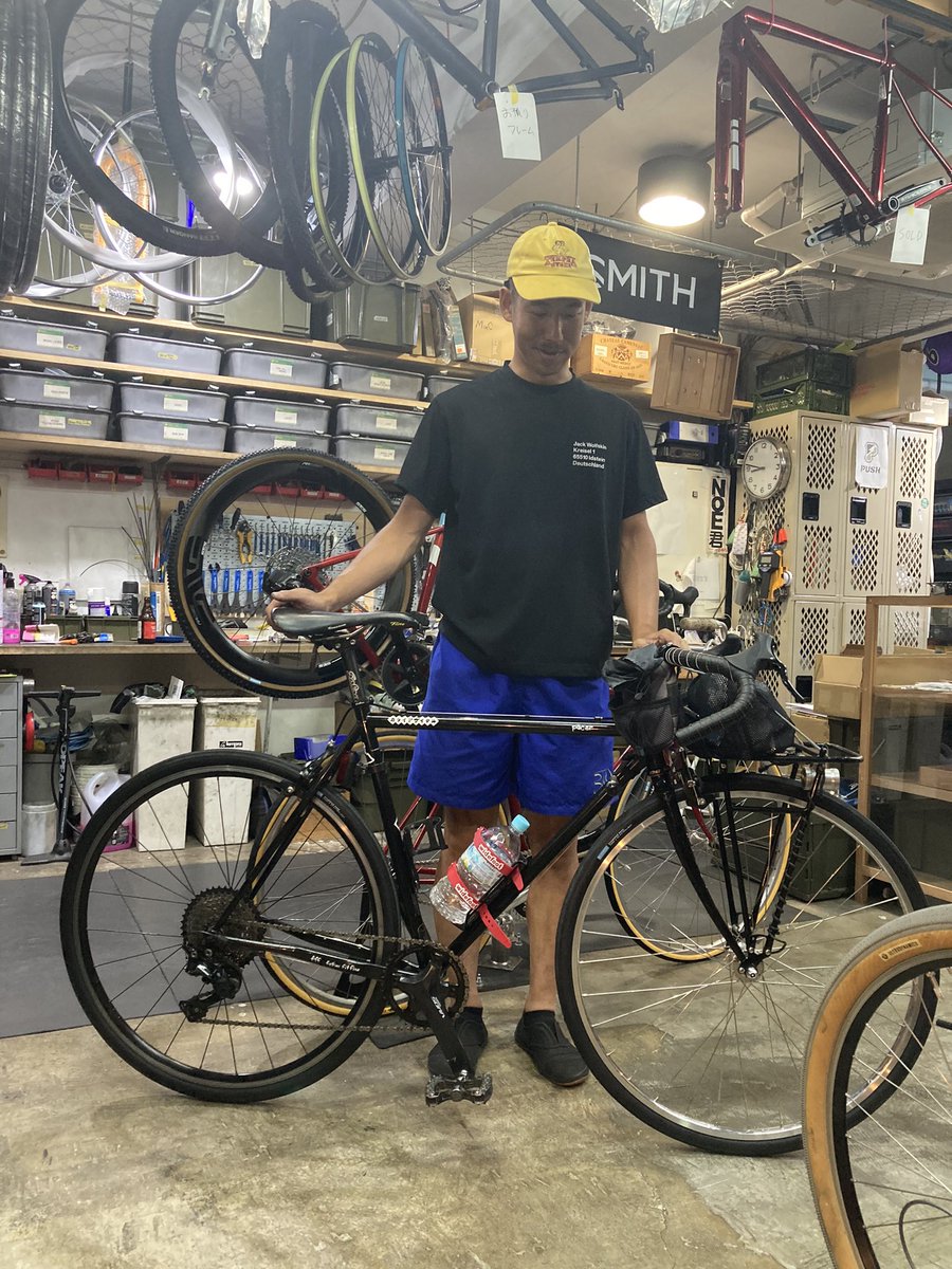 ripa_bag's tweet photo. 駆け込みでしたが仕上げてくれて感謝です！今年はPacerで北の大地をバイクパッキング◎
#テンプラサイクル https://t.co/1VT0NElpv9
