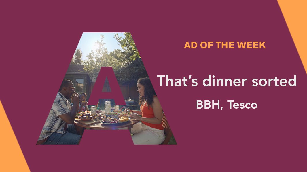 ad_association's tweet photo. In this week’s #AdMatters…
A grand week at MBC, @MarketingWeekEd's Talent Trailblazer Awards, our Parliamentary staffers event at @VCCP & much more!
Our #adoftheweek is @Tesco’s ‘That’s dinner sorted’ by @BBHLondon.
https://t.co/Daeor7rAe2 https://t.co/0WMBYkuy5k