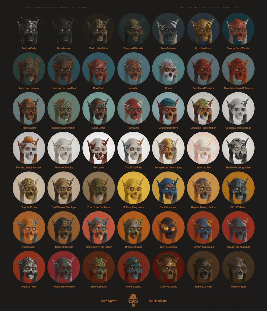 SamSpratt's tweet photo. Gm

Which are you choosing? 💀💀💀 https://t.co/BtkROncqOV
