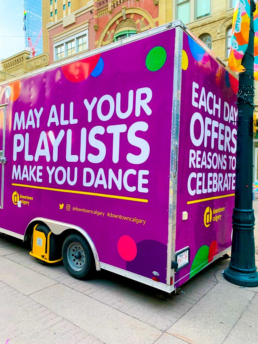 tphcanada's tweet photo. 🚀 @downtowncalgary has outdone itself with its ‘Good Vibes’ campaign, including the TPH-printed stage. This ingenious campaign is an exceptional example of creating something inherently shareable.

Contact us for custom projects that get people talking: https://t.co/AdHZkpE2JS https://t.co/KT3dlCPKOE