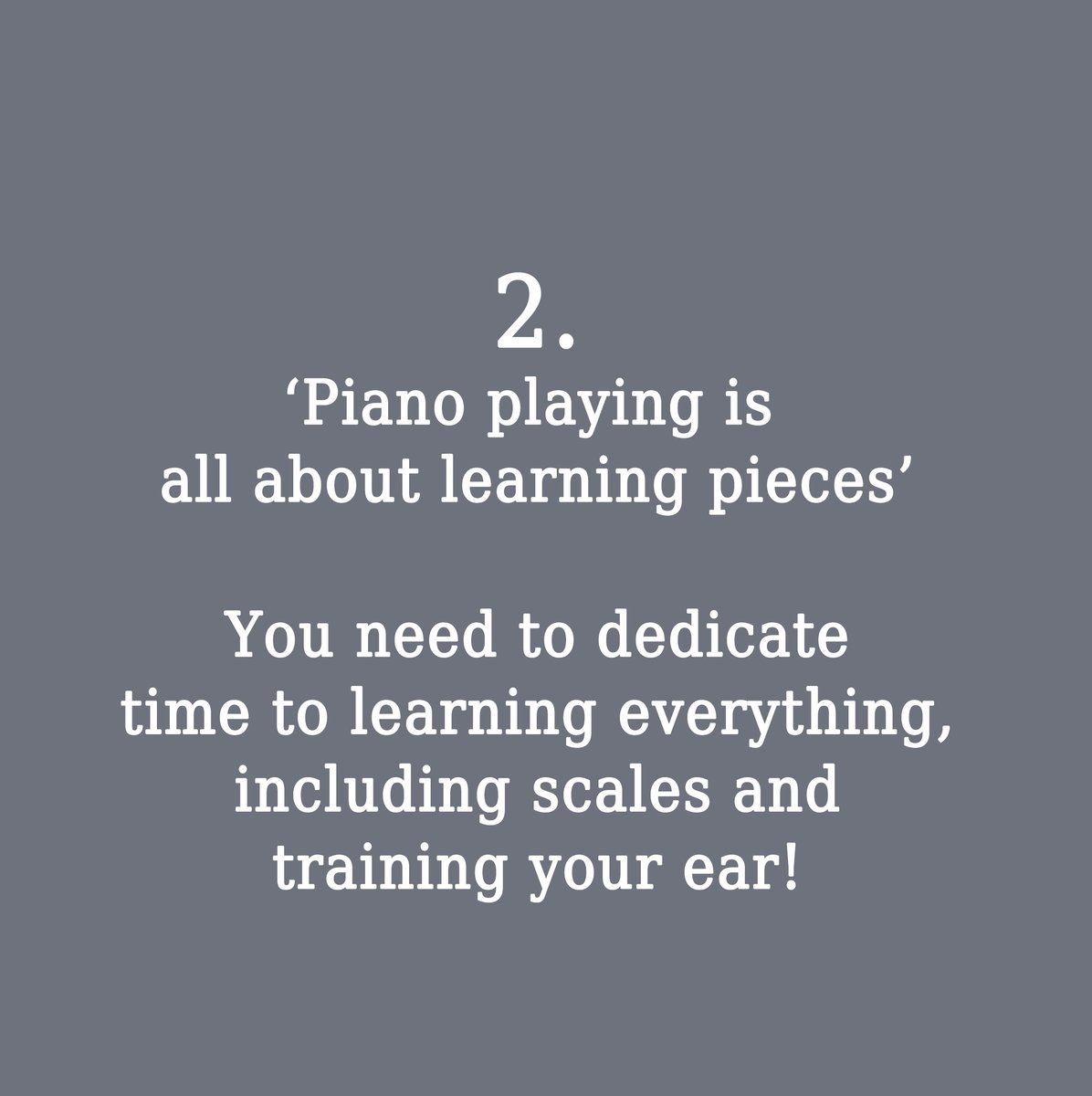IjeomaVMS's tweet image. Here are some facts about the piano that are actually total myths. (learn more about them in my latest blog, link in bio) #pianomyths #pianofacts #learnthepiano