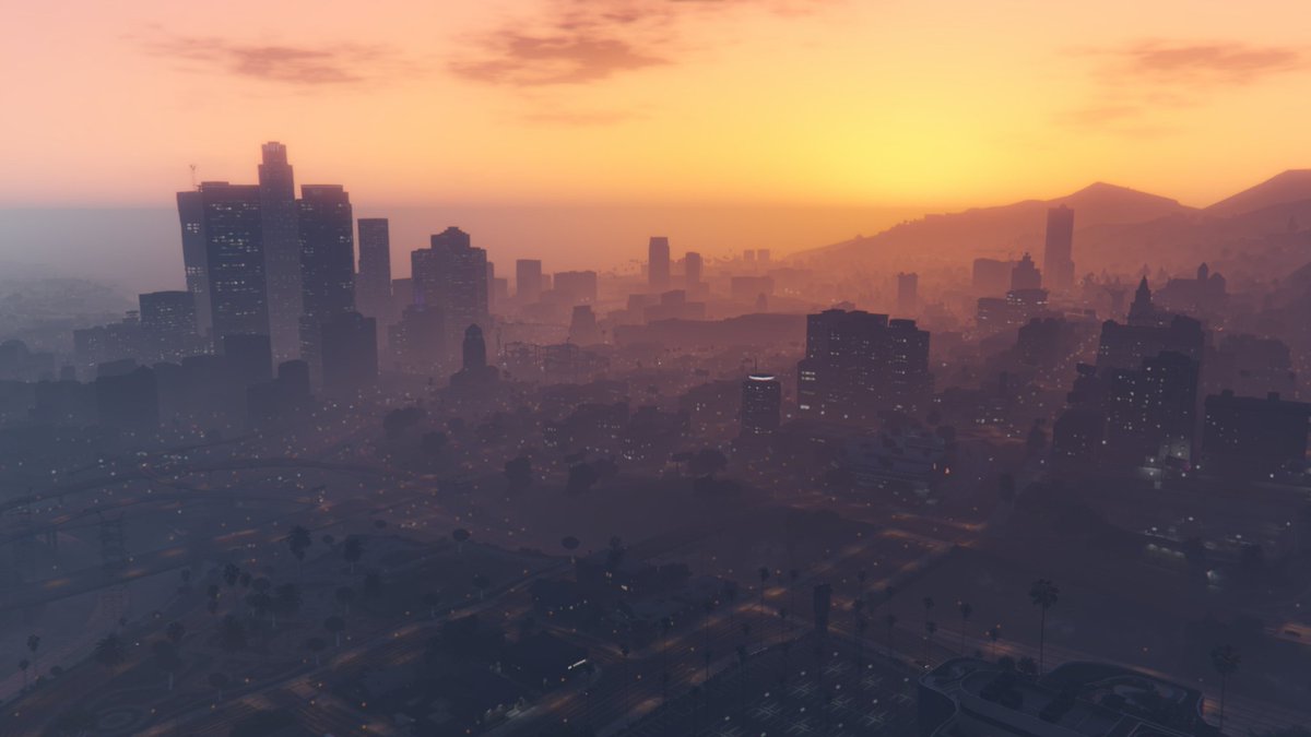 GrimReaper_928's tweet photo. Take in them city vibes 🌇
@RockstarGames #RockstarGames #GTAV #GTA5 #GTAOnline #2g2a #RockstarEditor #wallpaper #backgroundpic https://t.co/sYvApF0wto