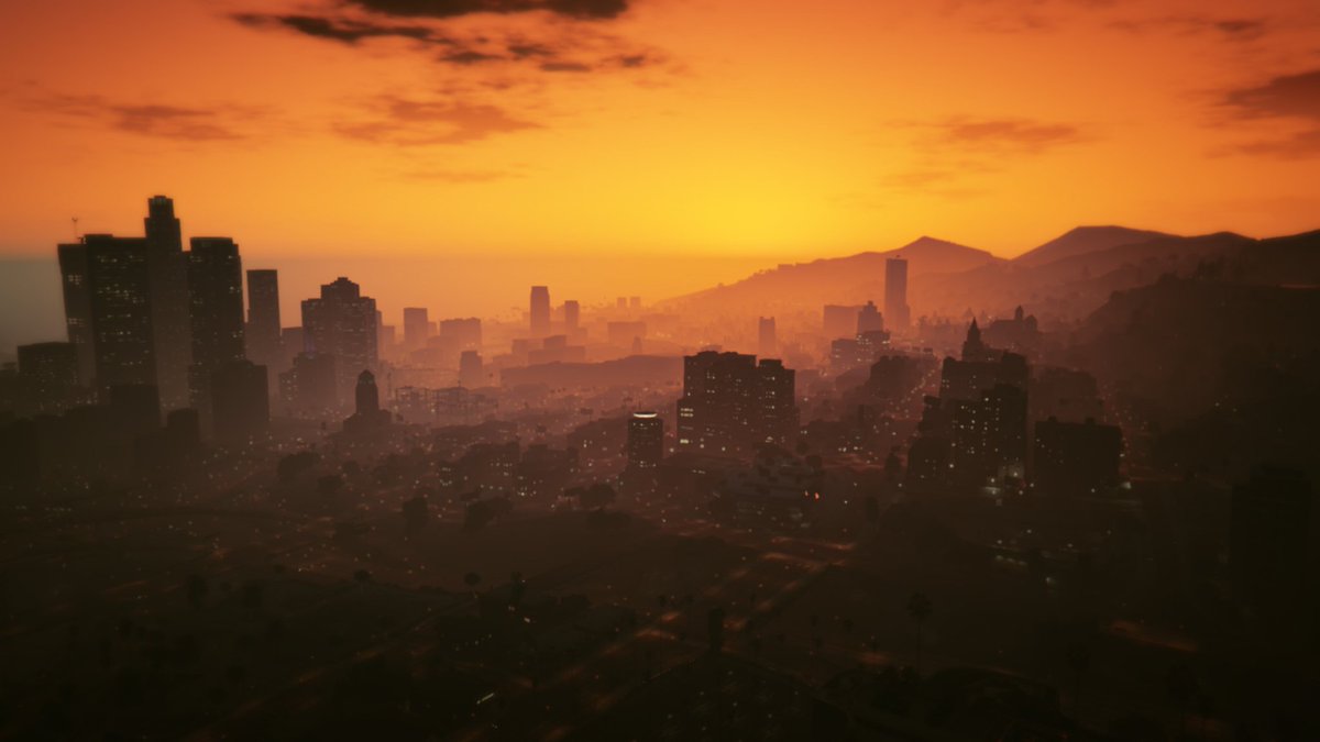 GrimReaper_928's tweet photo. Take in them city vibes 🌇
@RockstarGames #RockstarGames #GTAV #GTA5 #GTAOnline #2g2a #RockstarEditor #wallpaper #backgroundpic https://t.co/sYvApF0wto