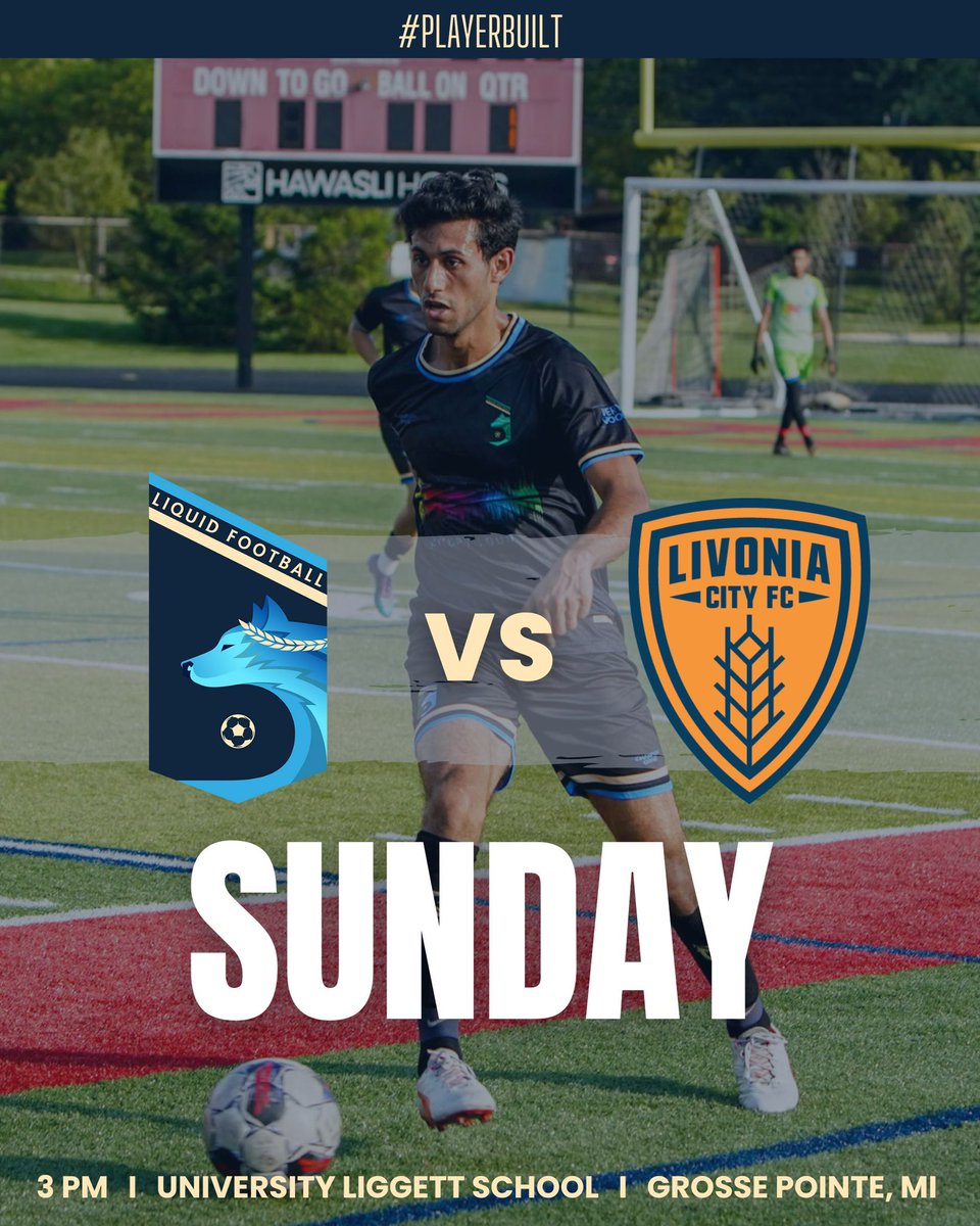 theliquidfooty's tweet image. Our last match at home for this season. A clash against one of the most well established teams in the league. Don’t miss your last opportunity to cheer on the boys at home! Kickoff is set for 3 PM this Sunday, July 16th. #PlayerBuilt