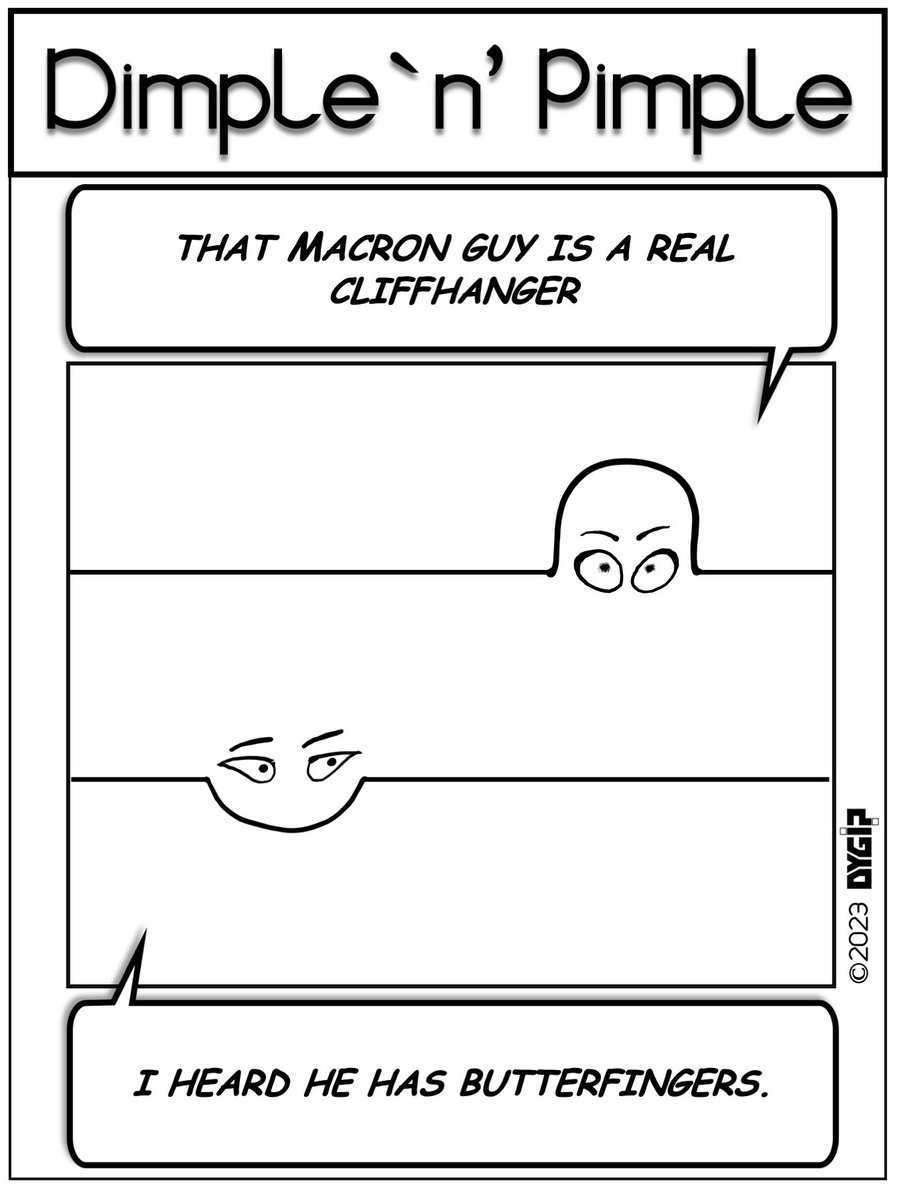 PABensen's tweet photo. #Macron #WEFpuppet  #franceViolence #DYGI? #cartoons  #comics https://t.co/88EcytiEjH