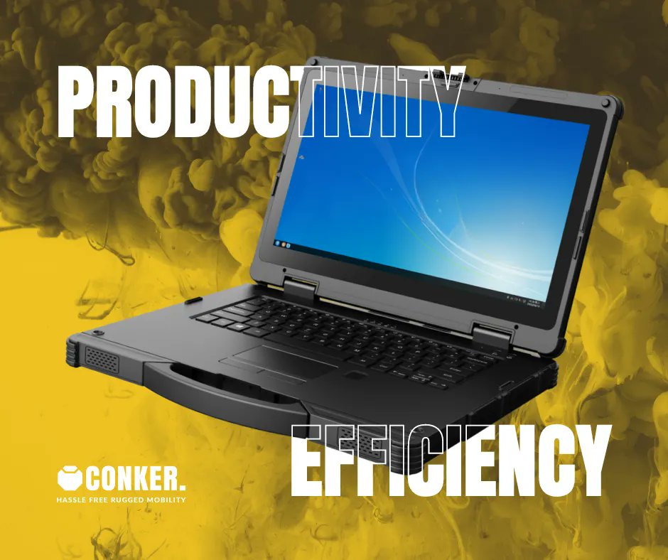 Experience productivity and efficiency like never before with the CONKER Rugged laptop 14'. This robust device is designed to optimize performance in challenging conditions, empowering you to tackle tasks with ease.  #RuggedLaptop

buff.ly/3PNLN9S