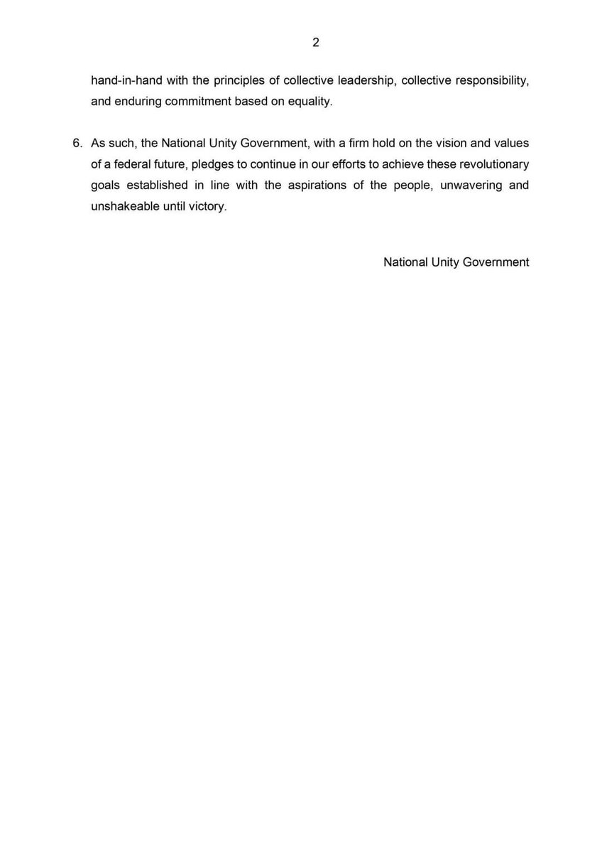 NUGPressSPOX's tweet photo. @NUGMyanmar Statement on the disclosures made by the Thai Foreign Minister, to the @ASEAN Foreign Minister’s Meeting. 
https://t.co/w2NhFgXMxP https://t.co/N6MX5bmCHu