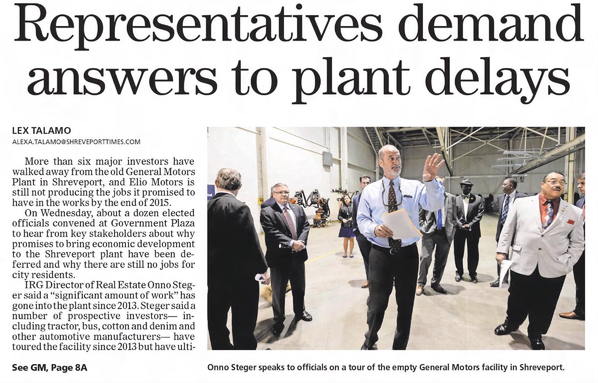 Like justice, jobs delayed are jobs denied. However, six hundred new manufacturing jobs averaging almost $4,000.00 per month in take home pay with benefits is very welcomed news and equates to what the job numbers were when GM Shreveport ceased operations in 2012. #LaLege #NoElio