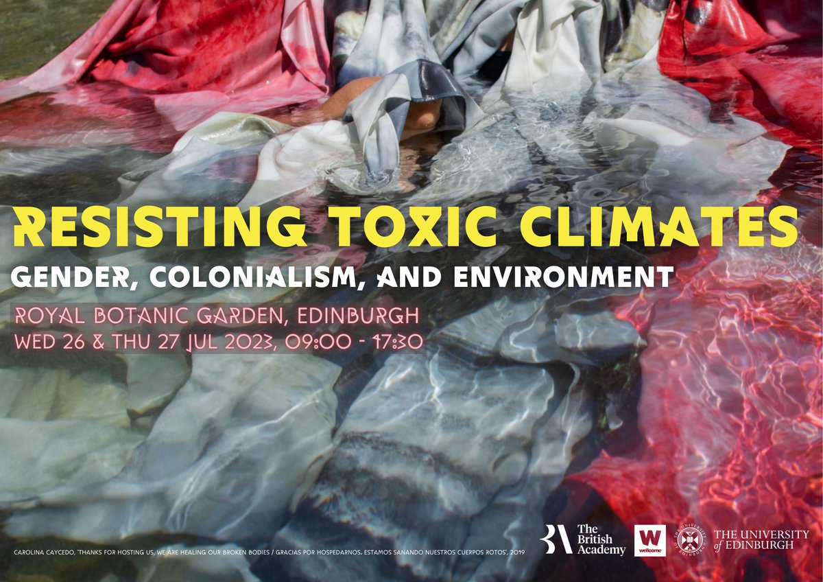 We're just two weeks away! From Indigenous erotics and global discard routes to Black tenderness and chmical kinship, our speakers trace the toxic pathways that emerge at the intersection of gender, colonialism and environment. Join us!
thebritishacademy.ac.uk/events/british…