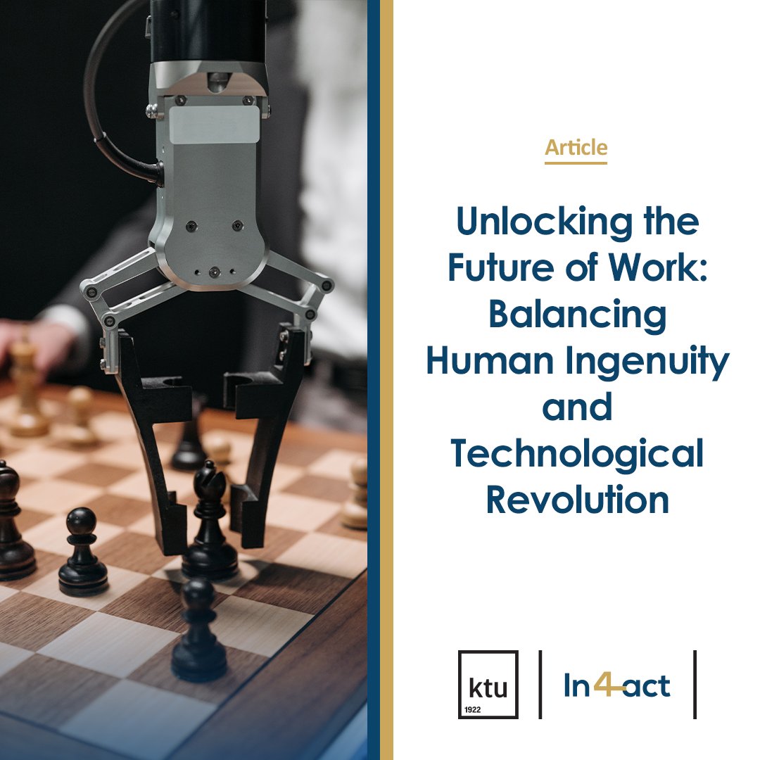 Are you ready to discover the untapped potential of the future workforce? 🌐💼

In this article, In4Act researchers dive into the profound impact of Industry 4.0 and the resilience of certain professions. 🧠💡 

Don't miss out! 📖👉 in4act.ktu.edu/news/navigatin…