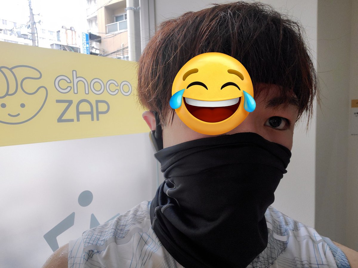 chocoZAPで、20分走ってました。
汗だく

大阪市内でジムトレ一緒にしませんかー？🤗