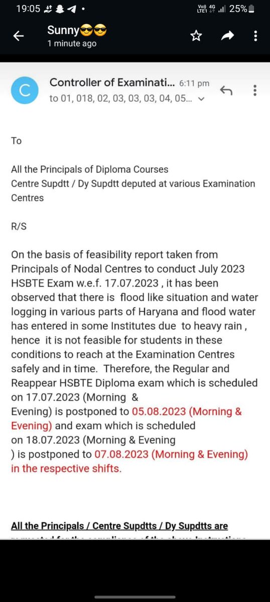 CharmingWorld6's tweet photo. @DiprHaryana
#HBSTE
Is it true or fake notice of HBSTE diploma exams 
Please clerify it 
And send reply 🙏 https://t.co/ngM8VQ97gX