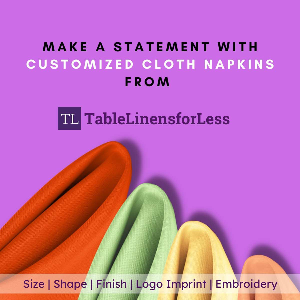 SimplyPoly Cloth Napkins
