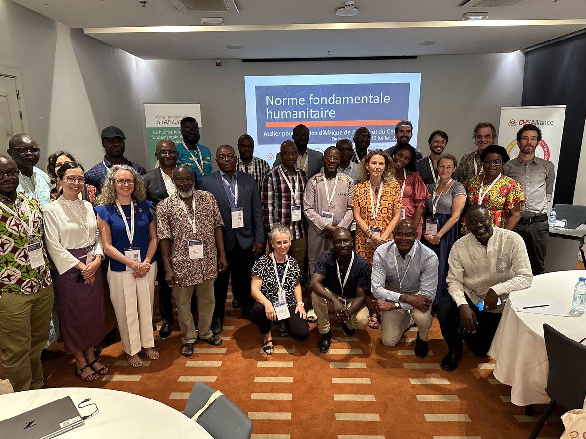 CHS_Alliance's tweet photo. This week the #CHSRevision global consultation continued with two workshops held in #Panama City and #Dakar.
 
Aid actors and representatives from NNGOs, INGOs, policymakers, UN &amp; donors gathered together to discuss the first draft of the updated #CoreHumanitarianStandard. https://t.co/HQpKq558S7