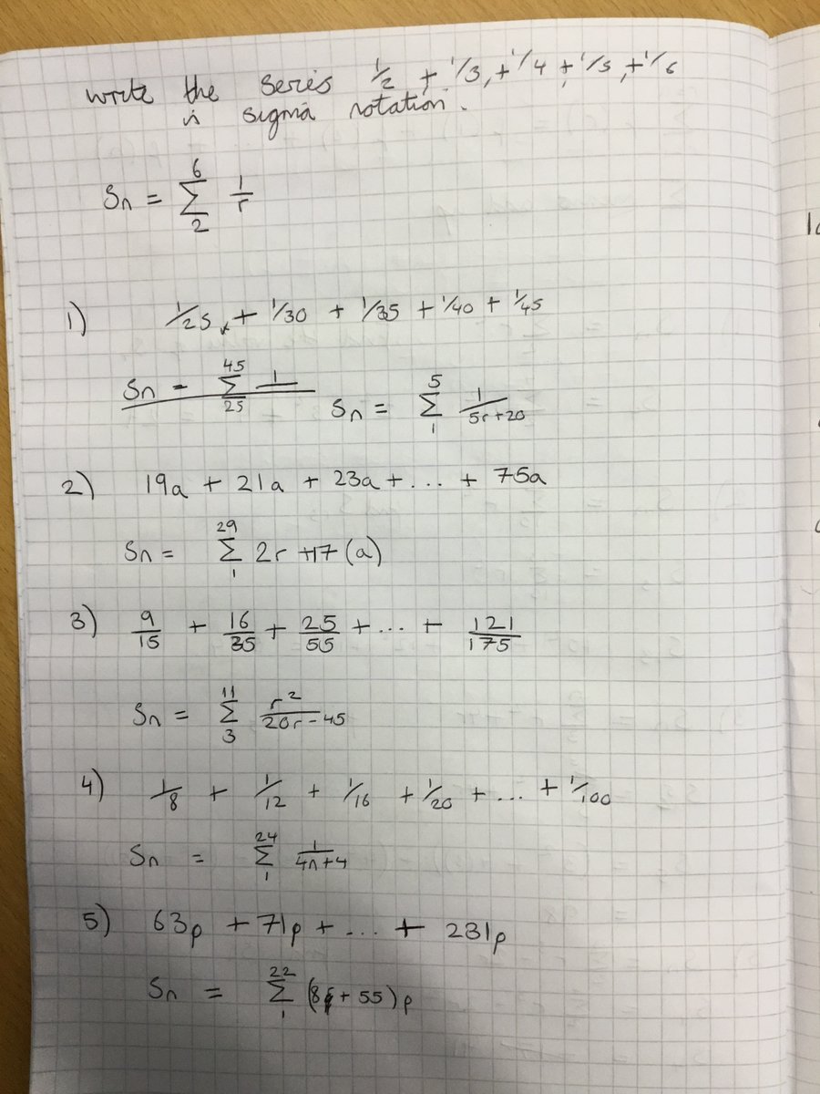 niepermaths's tweet photo. #StarWork returns after Enterprise Week with Y12, who are finishing the year with sequences, series, and sigma notation.
@nieperacademy https://t.co/n9nAfM8JLM
