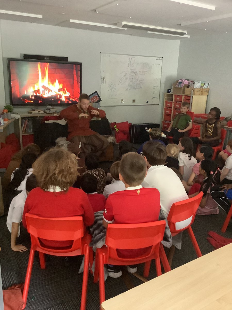 StPhilipsY5B's tweet photo. What a Wonderful Viking Day! We had a visit from Olaf the Viking who told us all about everyday life as a Viking and their history. We had a battle in the afternoon where the Anglo-Saxons fought against the Vikings- it was a tie! #teamstphilips @StPhilipCEAP https://t.co/IGyTpXvsAX