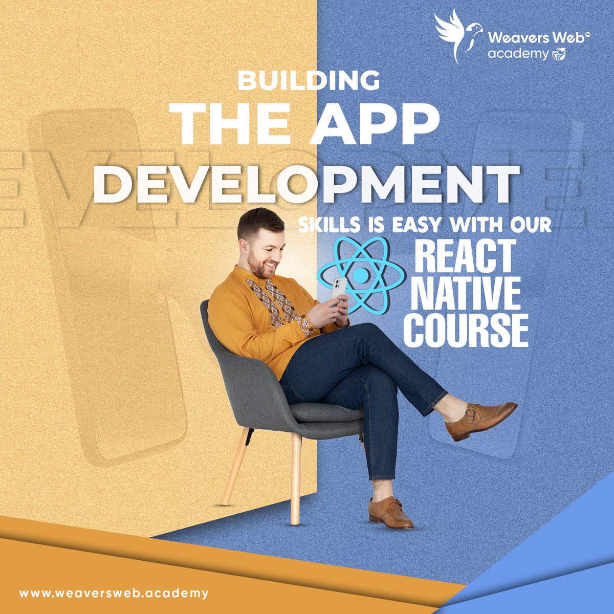 weavers_academy's tweet image. Now You could be An Efficient #MobileAppDeveloper and That Would be Best Done with The Help of Our #ReactNativeCourse. Book Your Seat Today, Call : +91 8013104060
Website - weaversweb.academy
Course Module - tinyurl.com/2x6xwkeh
#IT_Course #Mobile_App_Course