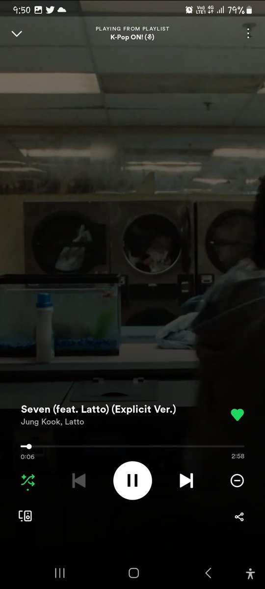 AnnMargaLuvsBTS's tweet photo. STREAMING ON #SpotifyPH .. #SpotifyKpopON #BTS #JeonJungkook #Seven #ExplicitVersion @BTS_twt https://t.co/bpiCwICMp9