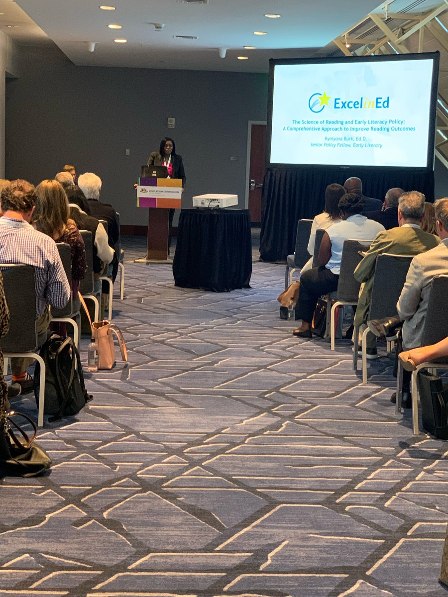 kymyona_burk's tweet image. Such an honor to serve as a presenter at the 2023 National Forum on Education Policy and proud to be present as MS was awarded the Frank Newman Award for Education Innovation… #Mississippiproud #literacyandjusticeforall @ExcelinEd @MissDeptEd