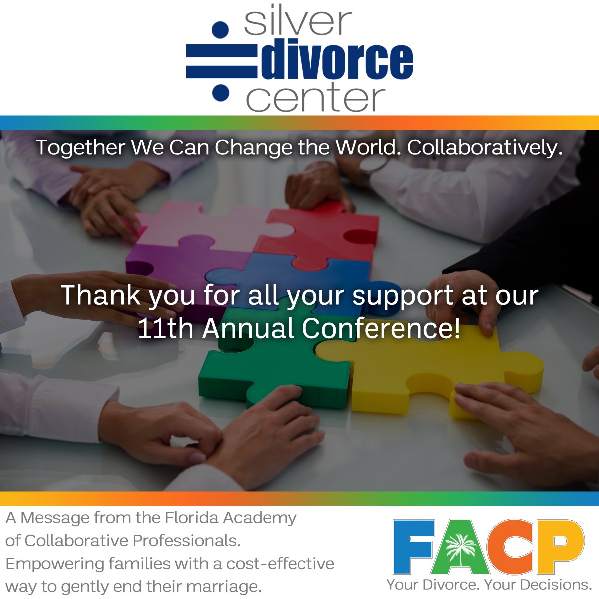 Thank you, Elaine Silver of Silver Divorce Center, for your dedicated sponsorship and support in making our conference a reality. We value your partnership!

#ConferenceSponsorship #Appreciation #FACP2023 #SilverDivorceCenter