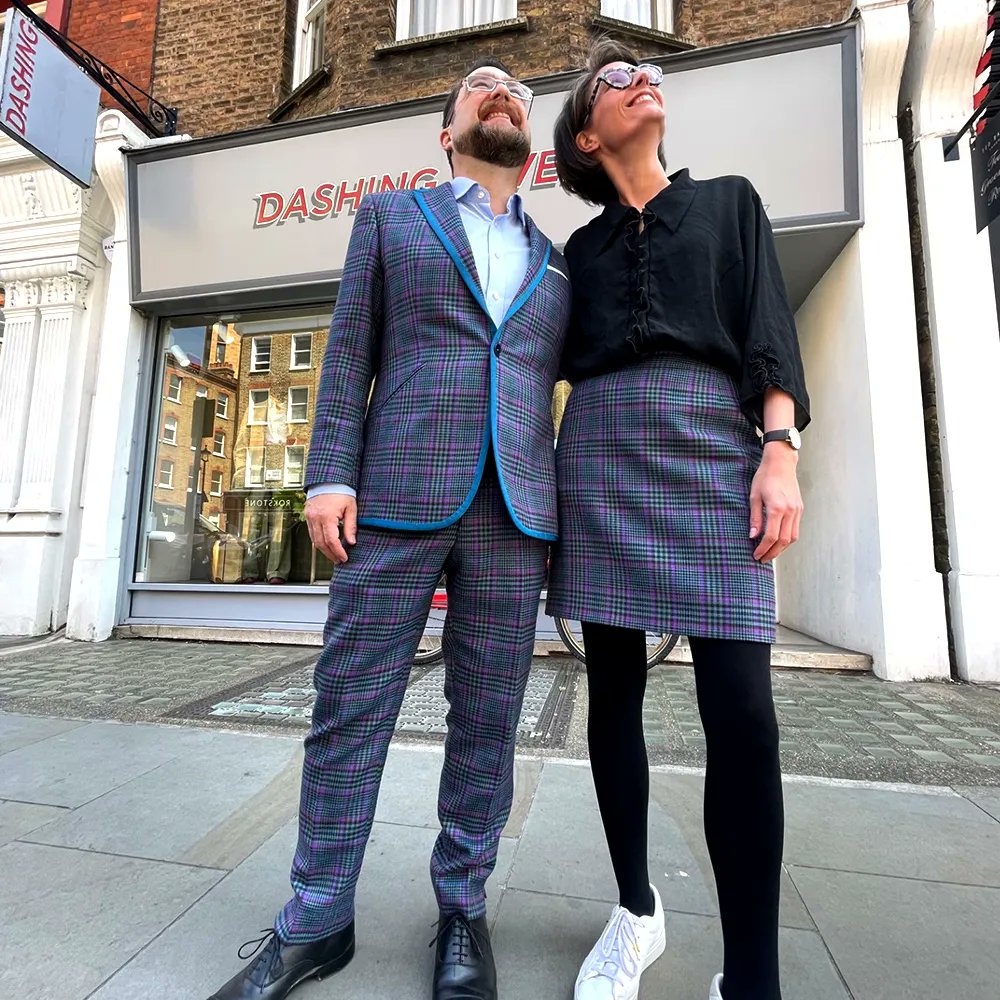 Dashing Tweeds on X: Matching outfits with one of our favourite