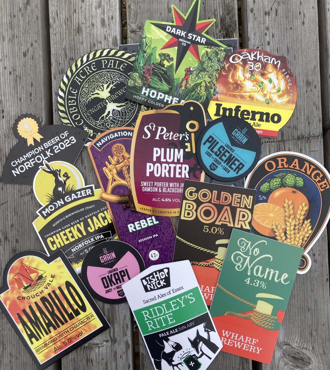 The Guests are starting to arrive for the Big Event next week - Reedham Beer Festival @ The Brewery, NR13 3TZ. Friday 21st 2-11pm. Saturday 22nd 12-11pm. Sunday 23rd 12-8pm. #realale #realcider #livemusic #food #snacks #dancing #seeyouthere !!