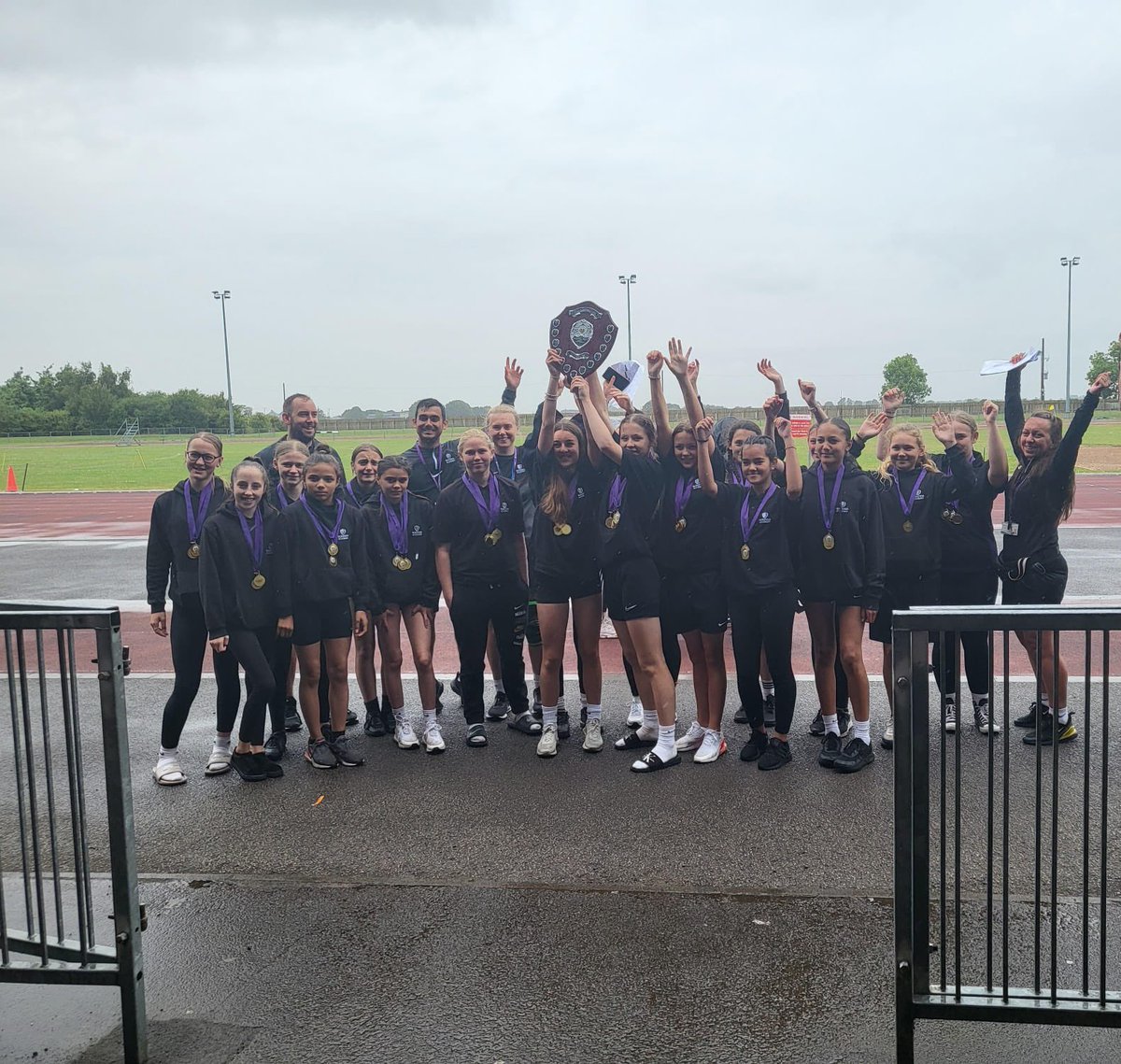 Skegness Academy girls are the overall winners at the Trust Athletics today!Well done! 👏🏻 🤩 🏆